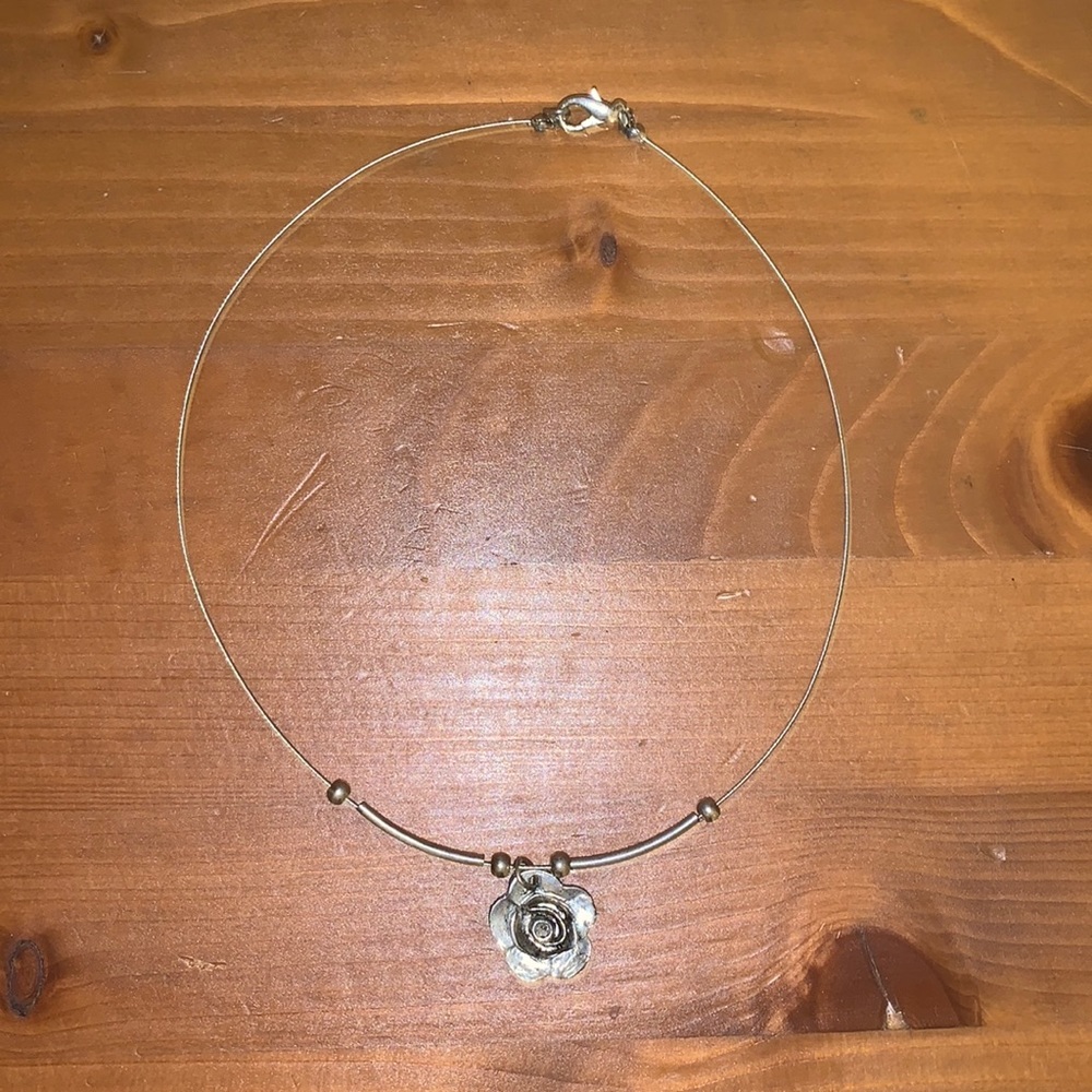 real silver necklace